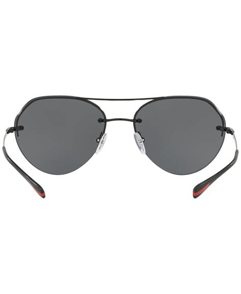 PRADA LINEA ROSSA Men's Sunglasses, PS 57RS 